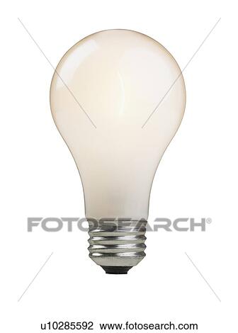 Stock Image - Still life of light bulb. Fotosearch