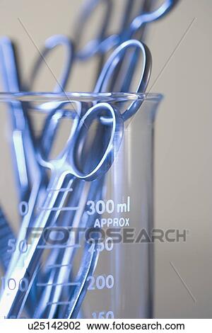 Stock Image - Still life of medical instruments. Fotosearch