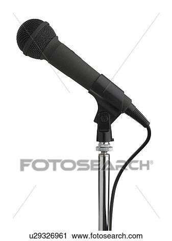 Still life of microphone View Large Photo Image Stock Image - Still life of microphone. Fotosearch