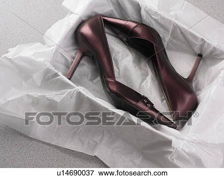 Still life of new high heels View Large Photo Image Stock Photo - Still life of new high heels. Fotosearch