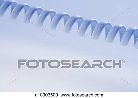 Stock Photo - Still life of phone cord. Fotosearch
