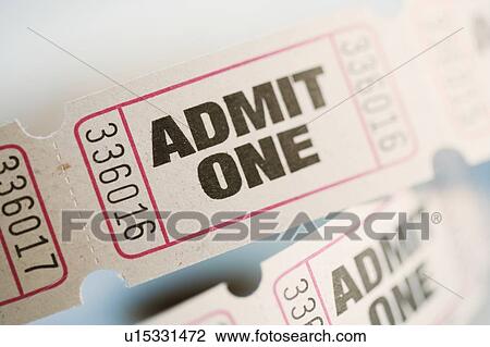 Stock Image - Still life of tickets. Fotosearch