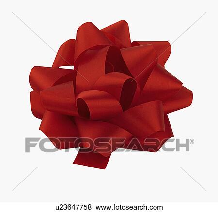Stock Photo - Studio shot of gift bow. Fotosearch