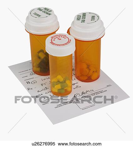 Studio shot of medication and prescription View Large Photo Image Stock Photography - Studio shot of medication and prescription. Fotosearch