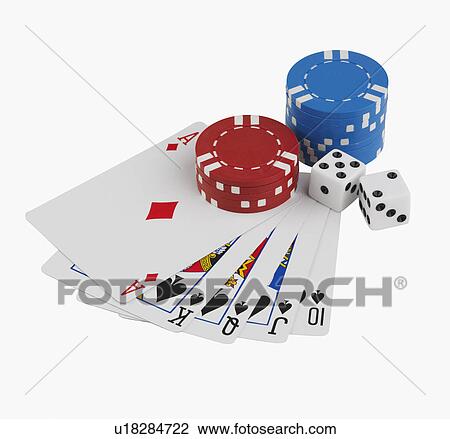 Studio shot of playing cards and poker chips View Large Photo Image Stock Image - Studio shot of playing cards and poker chips. Fotosearch