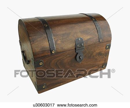 Studio shot of wooden chest View Large Photo Image Stock Photo - Studio shot of wooden chest. Fotosearch
