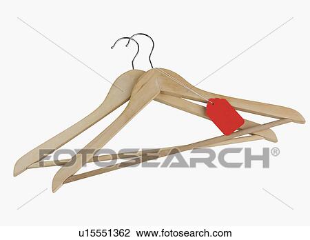 Studio shot of wooden hangers View Large Photo Image Stock Image - Studio shot of wooden hangers. Fotosearch