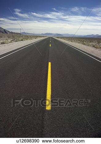 Stock Image - The open road. Fotosearch