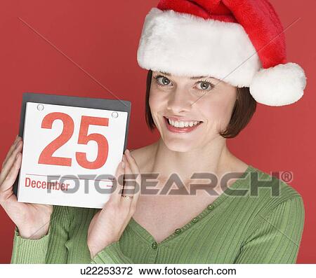Woman celebrating Christmas View Large Photo Image Stock Image - Woman celebrating Christmas. Fotosearch