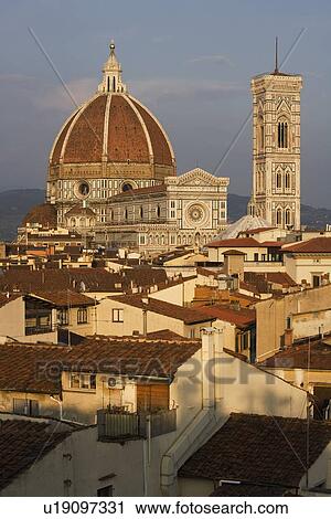 City rooftops and the Duomo Santa Maria Del Fiore, Florence, Italy View Large Photo Image Stock Image - City rooftops and the Duomo Santa Maria Del Fiore, Florence, Italy. Fotosearch