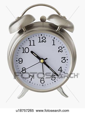 Close up of analog alarm clock View Large Photo Image Stock Photography - Close up of analog alarm clock. Fotosearch