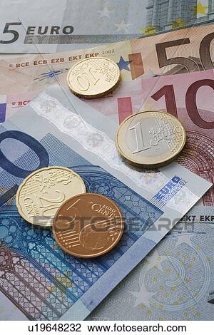 Close up of assorted Euros View Large Photo Image Stock Image - Close up of assorted Euros. Fotosearch
