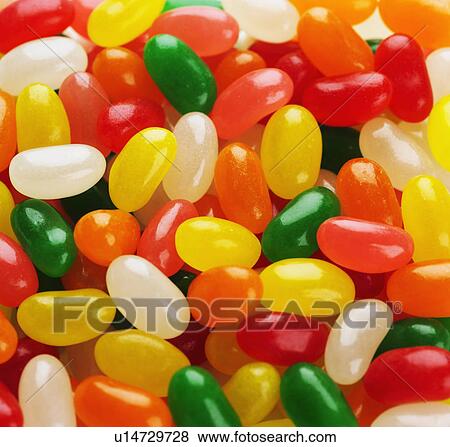 Close up of assorted jelly beans View Large Photo Image Stock Photo - Close up of assorted jelly beans. Fotosearch