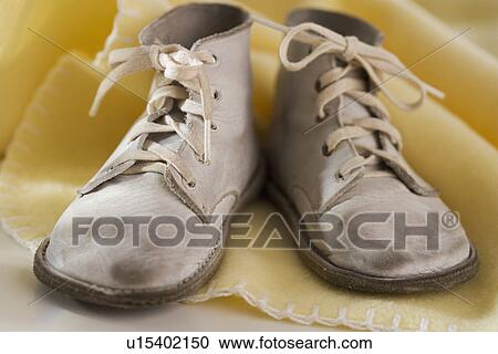 Close up of baby shoes View Large Photo Image Stock Image - Close up of baby shoes. Fotosearch