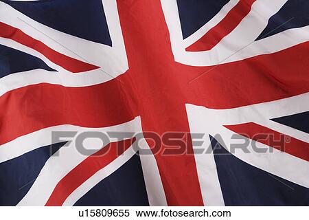 Stock Photography - Close up of British flag. Fotosearch