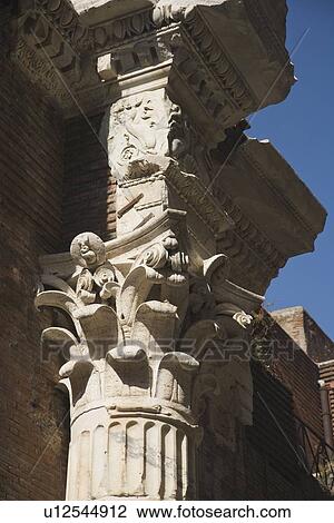 Close up of Corinthian column View Large Photo Image Stock Image - Close up of Corinthian column. Fotosearch