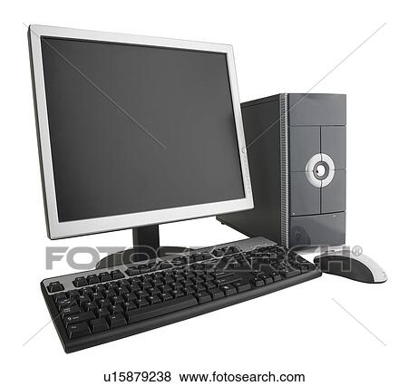 Close up of desktop computer View Large Photo Image Stock Photo - Close up of desktop computer. Fotosearch