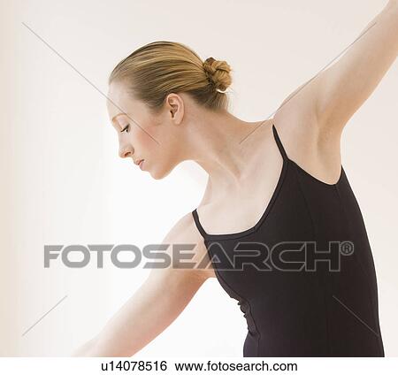 Stock Photograph - Close up of female ballet dancer. Fotosearch