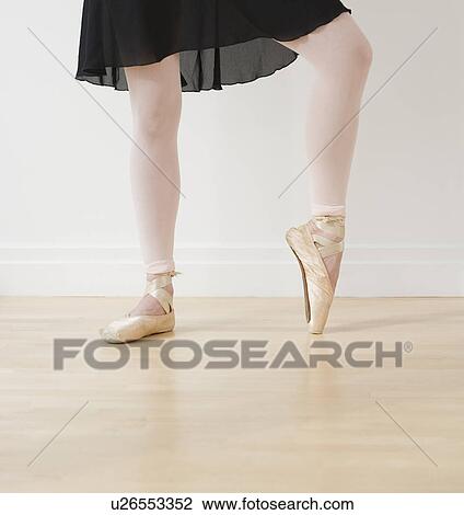Close up of female ballet dancer’s feet View Large Photo Image Stock Image - Close up of female ballet dancer’s feet. Fotosearch