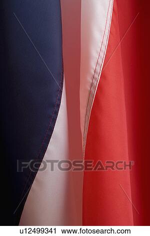 Close up of flag of France View Large Photo Image Stock Image - Close up of flag of France. Fotosearch