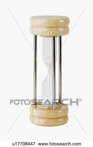 Stock Photo - Close up of hourglass timer. Fotosearch
