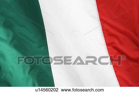Close up of Italian flag View Large Photo Image Stock Image - Close up of Italian flag. Fotosearch
