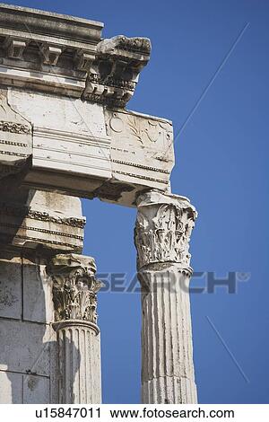 Close up of Temple of Vesta, Roman Forum, Italy View Large Photo Image Stock Image - Close up of Temple of Vesta, Roman Forum, Italy. Fotosearch
