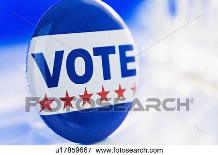 Close up of Vote button View Large Photo Image Stock Photo - Close up of Vote button. Fotosearch