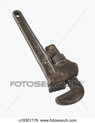 Stock Photograph - Close up of wrench. Fotosearch