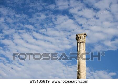 Corinthian column of Phocus, Roman Forum, Italy View Large Photo Image Stock Photo - Corinthian column of Phocus, Roman Forum, Italy. Fotosearch