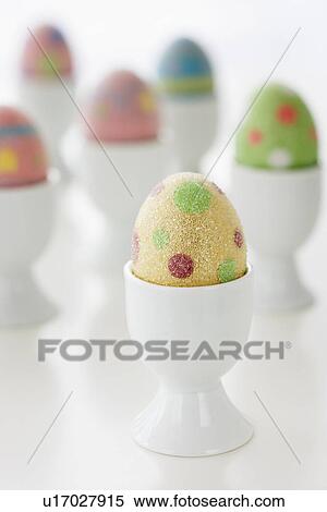 Easter eggs in cups View Large Photo Image Stock Photography - Easter eggs in cups. Fotosearch