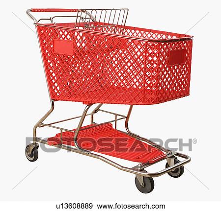 Empty shopping cart View Large Photo Image Stock Photo - Empty shopping cart. Fotosearch