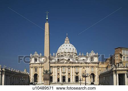 Exterior view of Saint Peter’s Basilica, Vatican City, Italy View Large Photo Image Stock Image - Exterior view of Saint Peter’s Basilica, Vatican City, Italy. Fotosearch