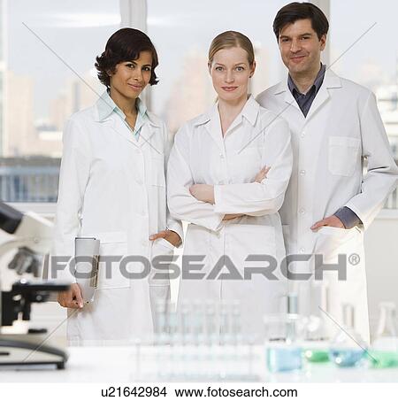 Group of scientists in laboratory View Large Photo Image Picture - Group of scientists in laboratory. Fotosearch