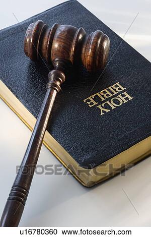 Judge’s gavel on bible View Large Photo Image Stock Image - Judge’s gavel on bible. Fotosearch