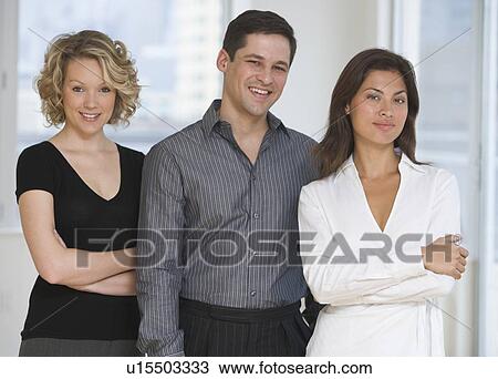 Portrait of multi-ethnic businesspeople View Large Photo Image Stock Image - Portrait of multi-ethnic businesspeople. Fotosearch