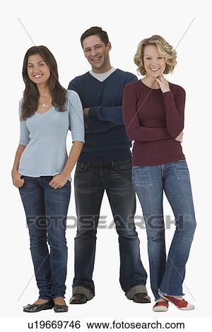 Portrait of multi-ethnic friends View Large Photo Image Stock Photograph - Portrait of multi-ethnic friends. Fotosearch