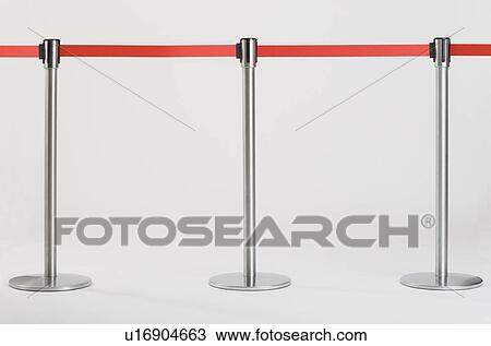 Studio shot of retractable belt crowd control barriers View Large Photo Image Stock Image - Studio shot of retractable belt crowd control barriers. Fotosearch