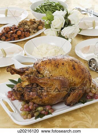 Table set for Thanksgiving View Large Photo Image Stock Image - Table set for Thanksgiving. Fotosearch