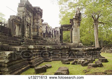 Ancient Temple Angkor Thom Angkor Wat Baphuon Cambodia Khmer View Large Photo Image Stock Image - Ancient Temple Angkor Thom Angkor Wat Baphuon Cambodia Khmer. Fotosearch