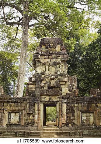 Ancient Temple Angkor Thom Angkor Wat Baphuon Cambodia Khmer View Large Photo Image Stock Photo - Ancient Temple Angkor Thom Angkor Wat Baphuon Cambodia Khmer. Fotosearch