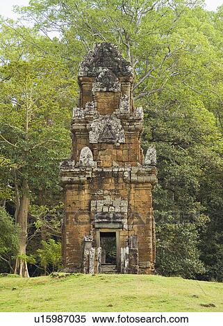 Ancient Temple Angkor Thom Angkor Wat Baphuon Cambodia Khmer View Large Photo Image Stock Photography - Ancient Temple Angkor Thom Angkor Wat Baphuon Cambodia Khmer. Fotosearch
