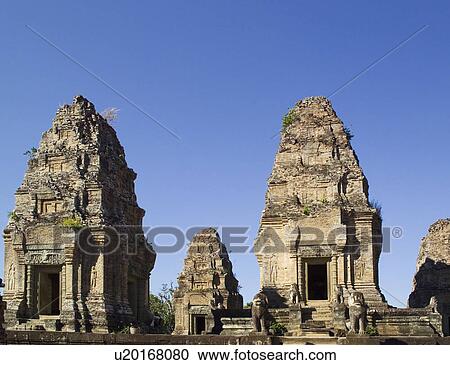 Ancient Temple Angkor Wat Cambodia Khmer View Large Photo Image Stock Image - Ancient Temple Angkor Wat Cambodia Khmer. Fotosearch