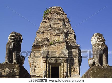 Ancient Temple Angkor Wat Cambodia Khmer View Large Photo Image Stock Photography - Ancient Temple Angkor Wat Cambodia Khmer. Fotosearch