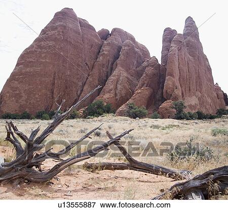 Arches National Park Moab Utah USA View Large Photo Image Stock Photo - Arches National Park Moab Utah USA. Fotosearch