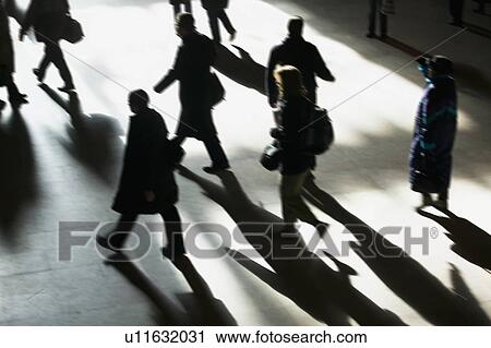 Blurred motion shot of people, Grand Central Station, New York City View Large Photo Image Stock Image - Blurred motion shot of people, Grand Central Station, New York City. Fotosearch