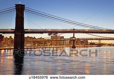 Brooklyn Bridge, New York City View Large Photo Image Stock Photograph - Brooklyn Bridge, New York City. Fotosearch
