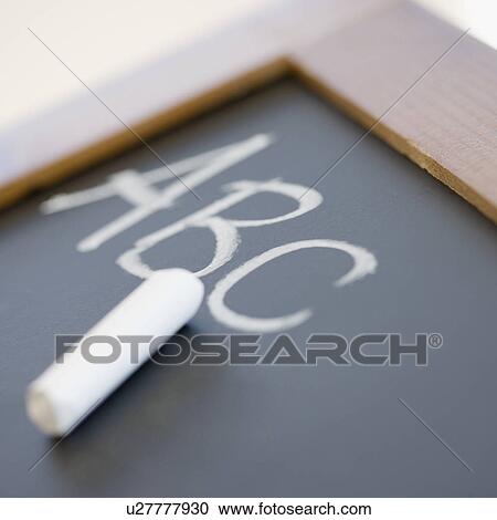 Close up of ABC written on chalkboard View Large Photo Image Stock Image - Close up of ABC written on chalkboard. Fotosearch