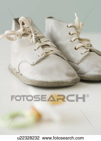 Close up of baby shoes View Large Photo Image Stock Image - Close up of baby shoes. Fotosearch