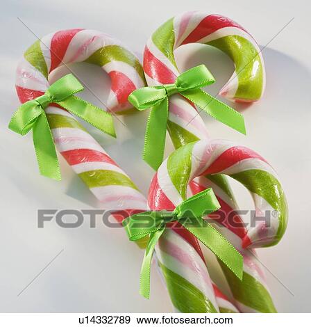 Close up of candy canes View Large Photo Image Stock Photo - Close up of candy canes. Fotosearch